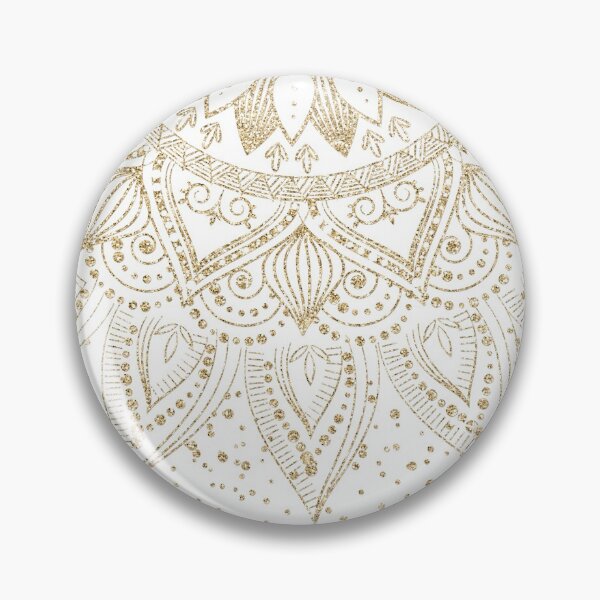 Item preview, Elegant Gold Mandala Confetti Design designed and sold by InovArtS.