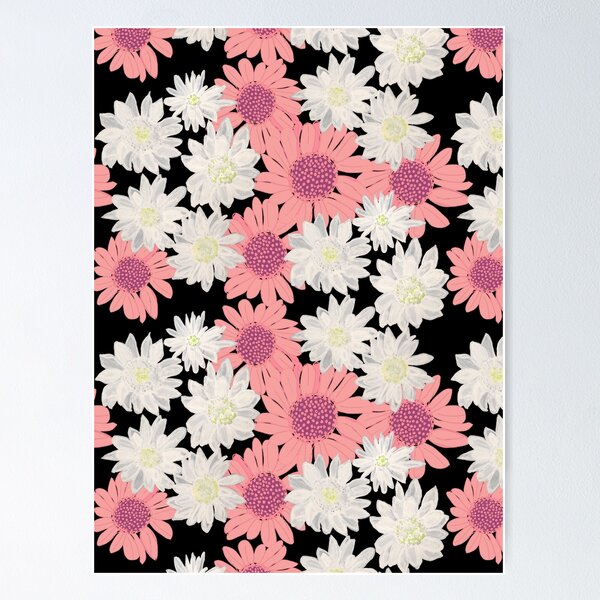 Item preview, Daisies pattern designed and sold by MitaDreamDesign.