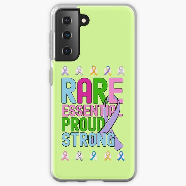Rare Disease Day Essential Proud Strong People Awareness Samsung Galaxy Soft Case