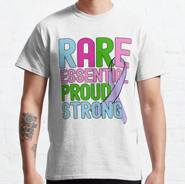 Rare Disease Day Essential Proud Strong People Awareness Classic T-Shirt
