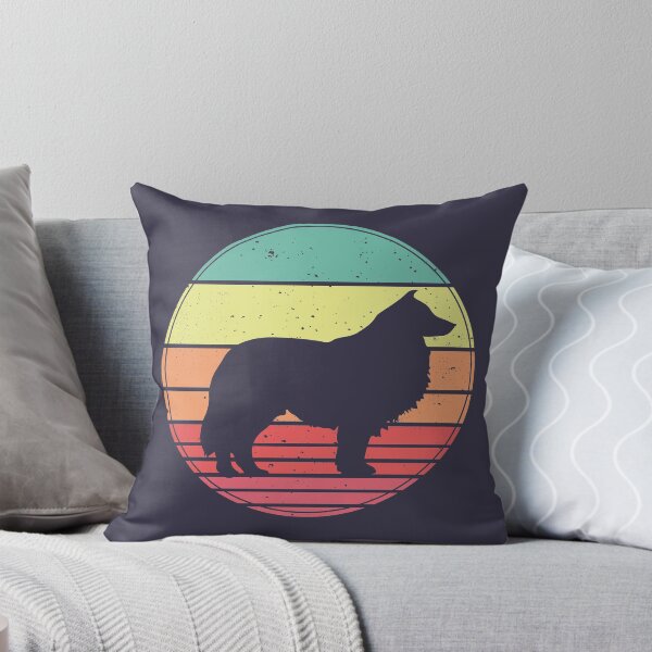 Item preview, Rough Collie Vintage Retro Sunset designed and sold by faudeltn.