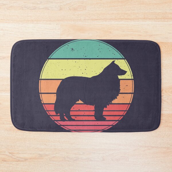 Item preview, Rough Collie Vintage Retro Sunset designed and sold by faudeltn.