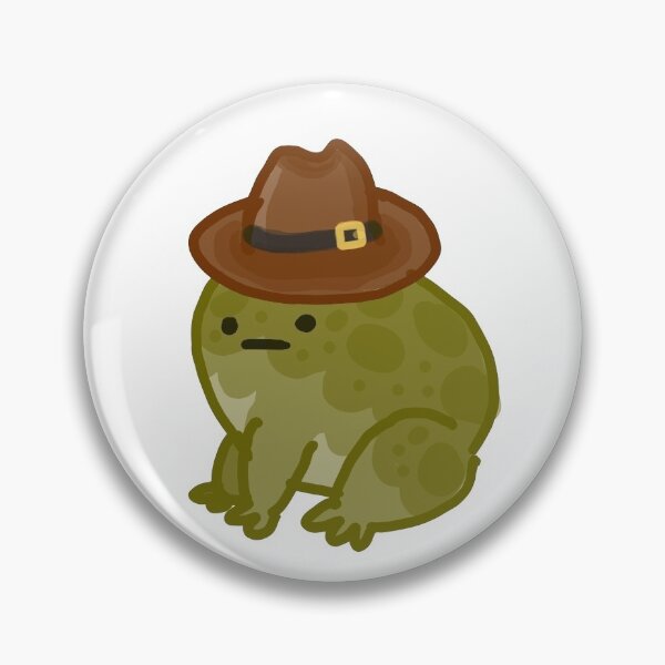 Item preview, Detective/Cowboy frog designed and sold by BadAnimalss.