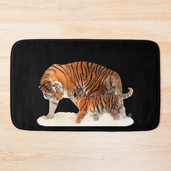Item preview, Mom and baby tiger (transparent background design) designed and sold by Brasilia.