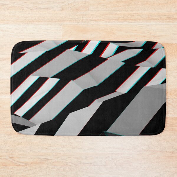 Item preview, 3D Stereoscopic Op Art Abstract Jagged Stripes designed and sold by hyproinc.