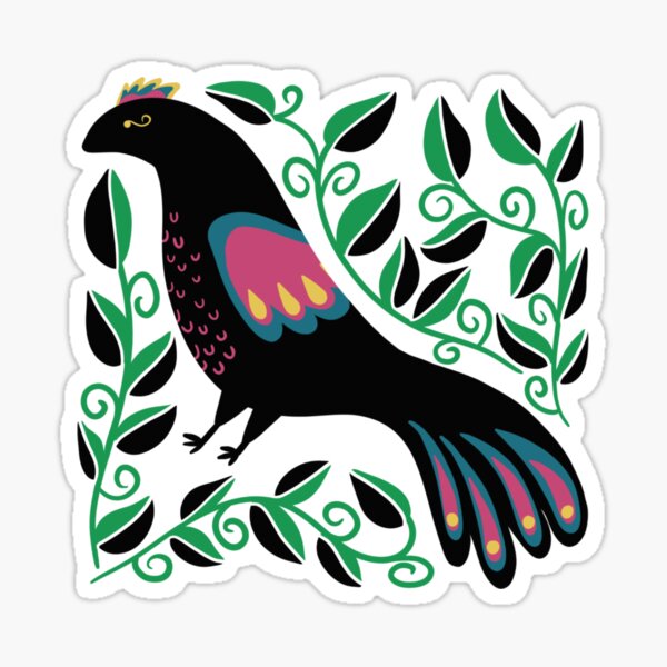 Item preview, Modern Folk Art Bird designed and sold by Christina Anderson.
