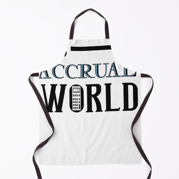 Item preview, Accountant CPA Funny Accrual World Graphic Accounting Gift designed and sold by Heidi Designs.