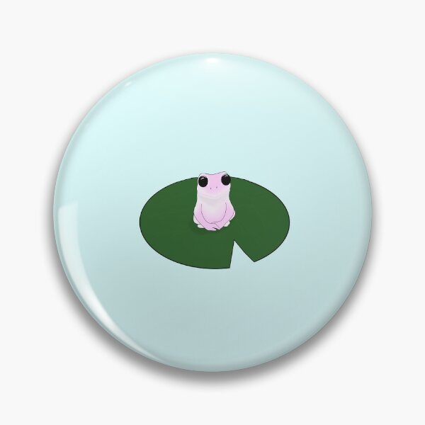 Item preview, lil frog on a lily pad designed and sold by Booridget.