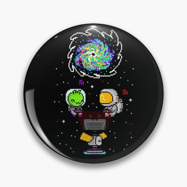 Item preview, Alien astronaut gaming session designed and sold by BlockHeadSHZ.