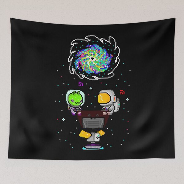 Item preview, Alien astronaut gaming session designed and sold by BlockHeadSHZ.