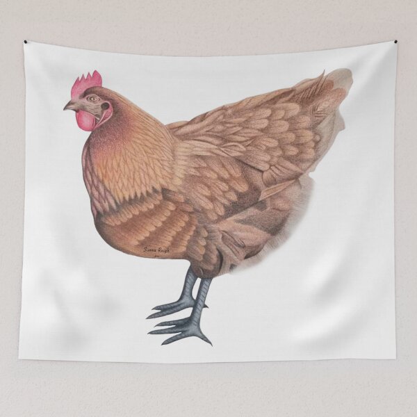 Aperçu de l'œuvre Poulet Golden Comet créée et vendue par SierraReighArt.