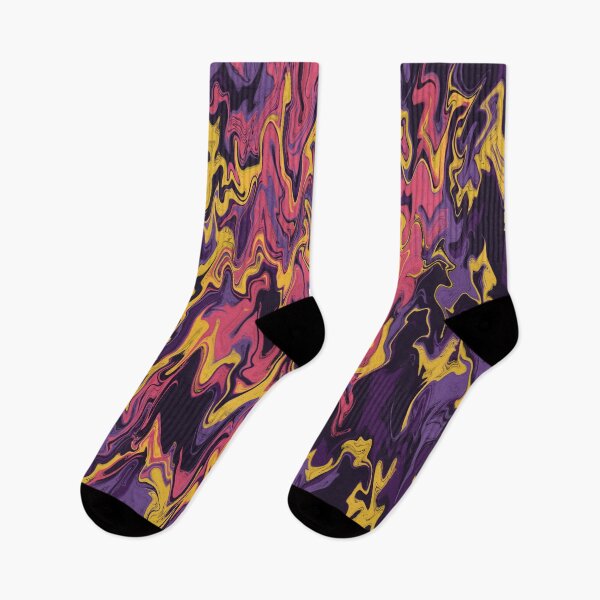 Item preview, Retro Future Dream Vibes Swirl Liquid Abstract Art designed and sold by yourguyjohn.