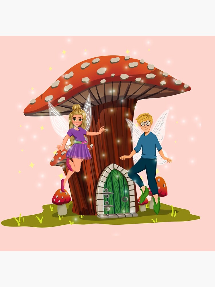 Tommy And Susan -Their Mushroom House™ by TeelieTurner