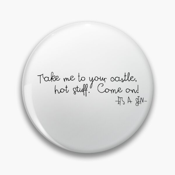 Item preview, It's a Sin Quote designed and sold by holbytv.
