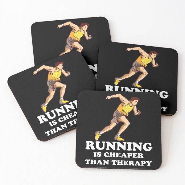 Item preview, Running is cheaper than therapy designed and sold by MrE-Tees.