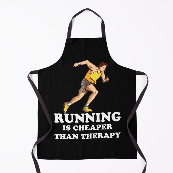 Item preview, Running is cheaper than therapy designed and sold by MrE-Tees.