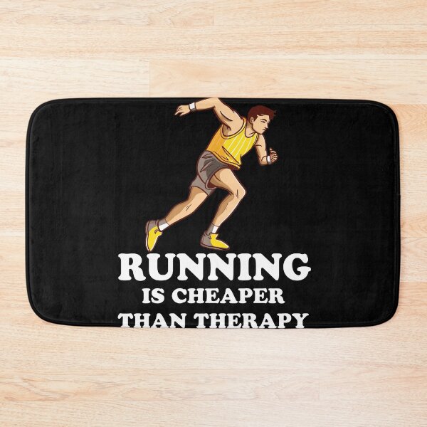 Item preview, Running is cheaper than therapy designed and sold by MrE-Tees.