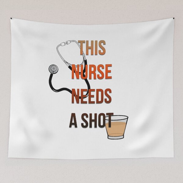 Item preview, This nurse needs a shot// Orange designed and sold by PGPshop.