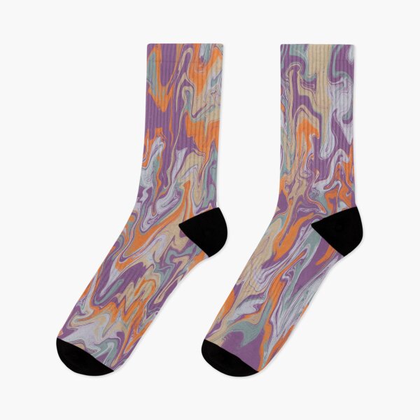 Item preview, October Morning Dream Vibes Swirl Liquid Abstract Art designed and sold by yourguyjohn.