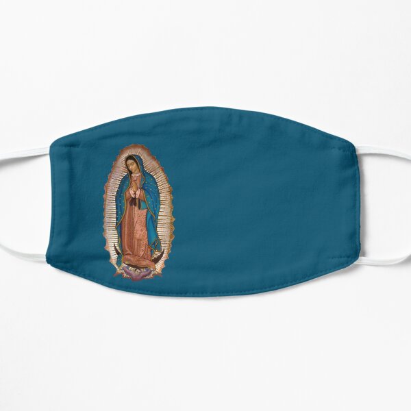 Our Lady of Guadalupe (transparent background design) Flat Mask