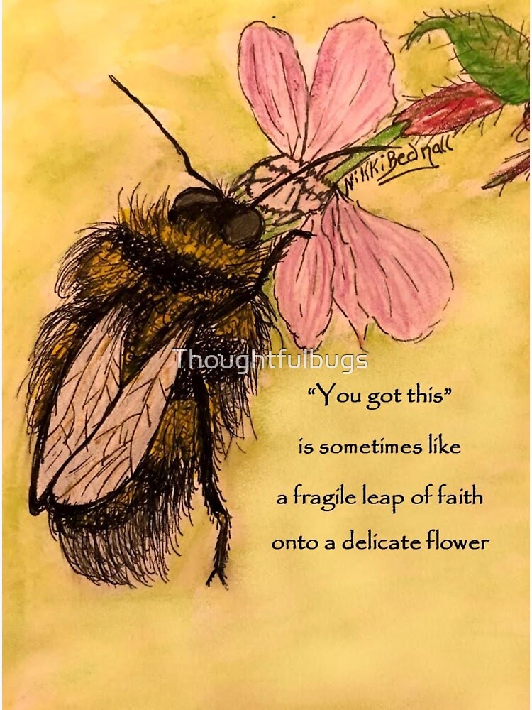 Bumblebee leap of faith by Thoughtfulbugs