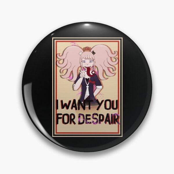 Item preview, Junko Enoshima I want you for despair poster designed and sold by HTML.COW.