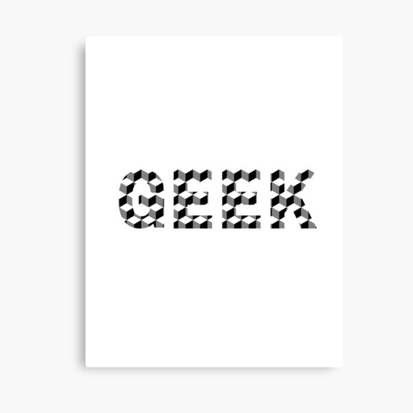 Geek Canvas Prints Redbubble