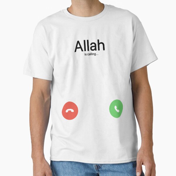 Item preview, Allah is calling... designed and sold by Arab-Funny.