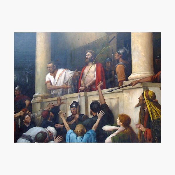 Item preview, Jesus Christ: Ecce Homo by Mihály Munkácsy designed and sold by The Great  Art.
