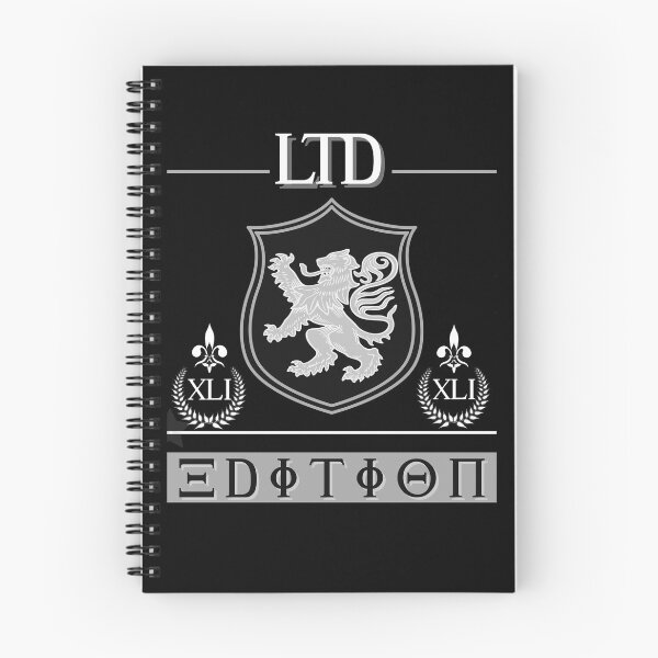 Aperçu de l'œuvre Édition limitée (collection de 4) lettres grecques grasses grises, noires, blanches, chiffres romains créée et vendue par BOLDconcepts.