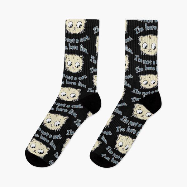 Item preview, I'm Here Live I'm Not A Cat designed and sold by tryinart.