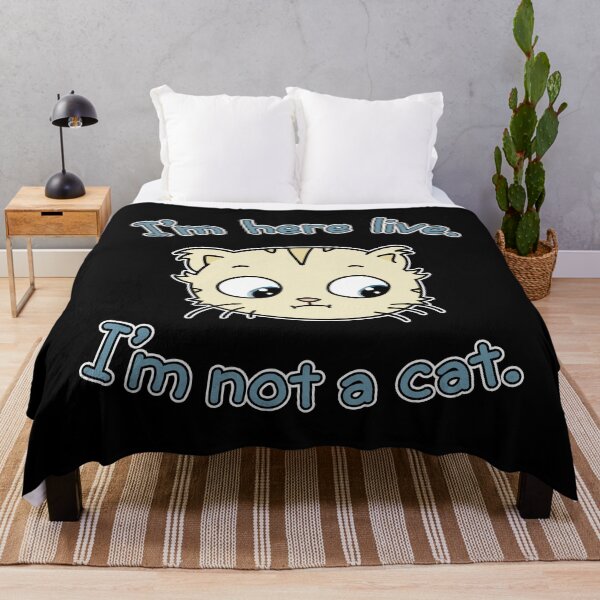 Item preview, I'm Here Live I'm Not A Cat designed and sold by tryinart.
