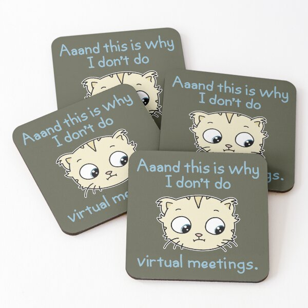 Item preview, Don't Do Virtual Meetings designed and sold by tryinart.