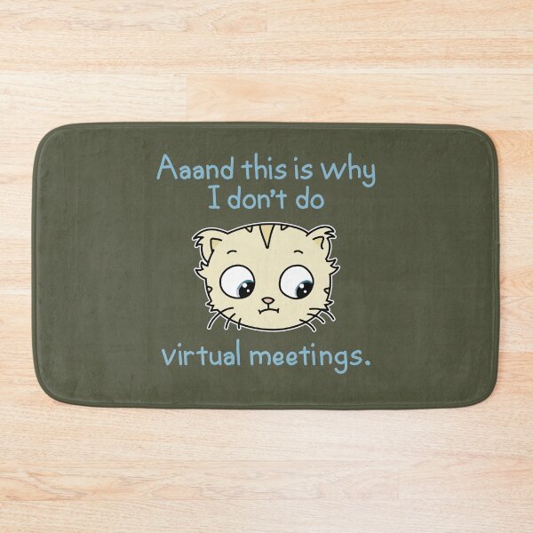 Item preview, Don't Do Virtual Meetings designed and sold by tryinart.