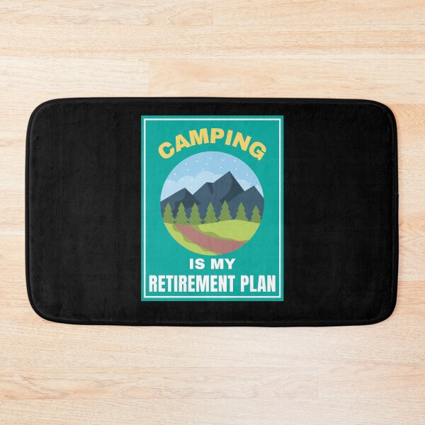 Artikelvorschau, Ja, ich habe einen Rentenplan. Ich plane zu campen! entworfen und verkauft von Flow-Store.