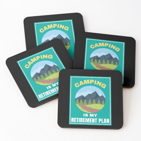 Item preview, Yes I do have a retirement plan I plan to go camping! designed and sold by Flow-Store.