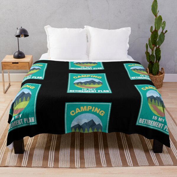 Item preview, Yes I do have a retirement plan I plan to go camping! designed and sold by Flow-Store.