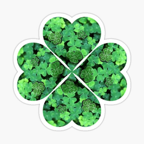 480 Pieces Valentine's Day St. Patrick's Day Stickers for Kids Multi Color  Heart Sticker Irish Shamrock Sticker Leprechaun Clover Sticker for
