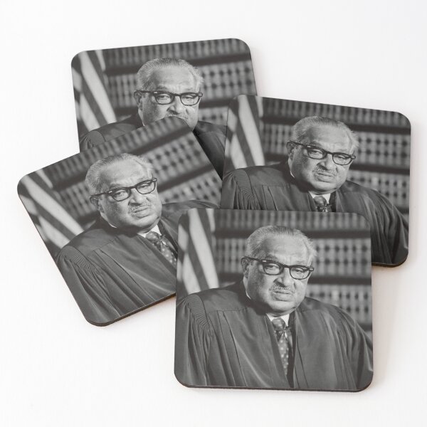 Item preview, Justice Thurgood Marshall Official Portrait - 1976 designed and sold by warishellstore.