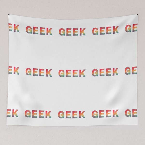 Item preview, Rainbow Geek  | YES I'M A GEEK  designed and sold by Le Plus Three.