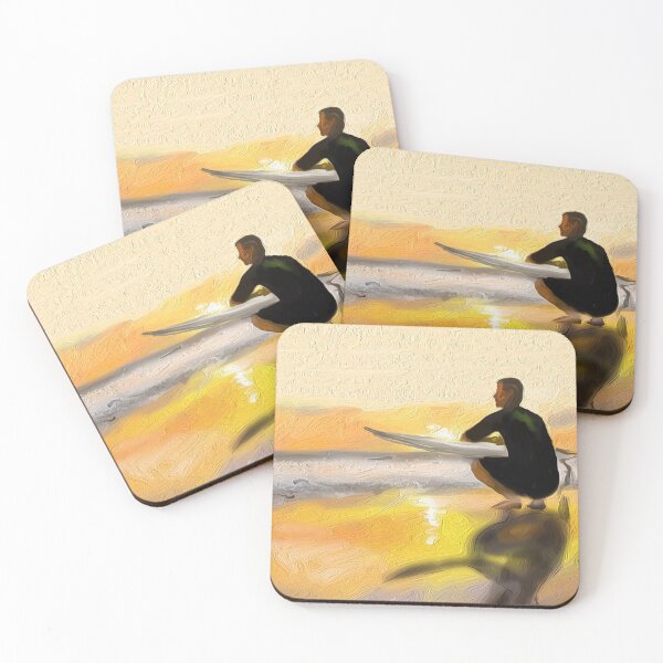 Item preview, Surfer mirando las olas designed and sold by Lovesy1295.