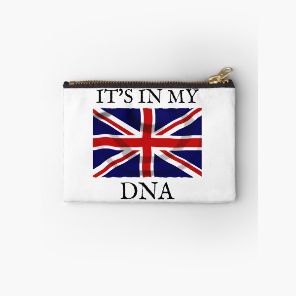 Item preview, It's In My DNA United Kingdom British Flag  designed and sold by Peggy Lindstrom.