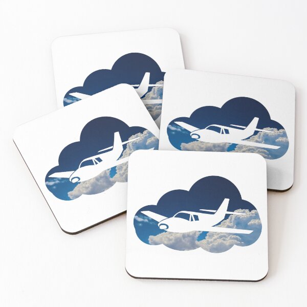 Item preview, Airplane sky clouds fly flyer designed and sold by titanosdesign.