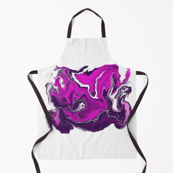 Item preview, Purple Wild Rose Paint Pour Abstract Art designed and sold by Christina Anderson.
