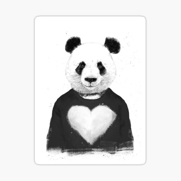 Aperçu de l'œuvre Beau panda créée et vendue par soltib.