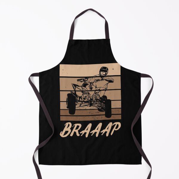 Artikelvorschau, Braaap Vintage Retro ATV Quad Dirt Bike Vierrad entworfen und verkauft von tshirtexpressiv.