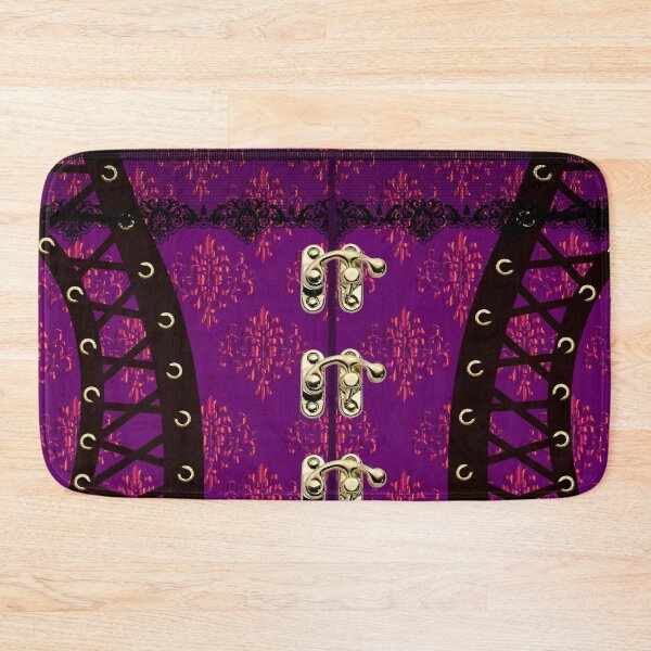 Item preview, Purple & Black Victorian waspie designed and sold by Kestrelle.