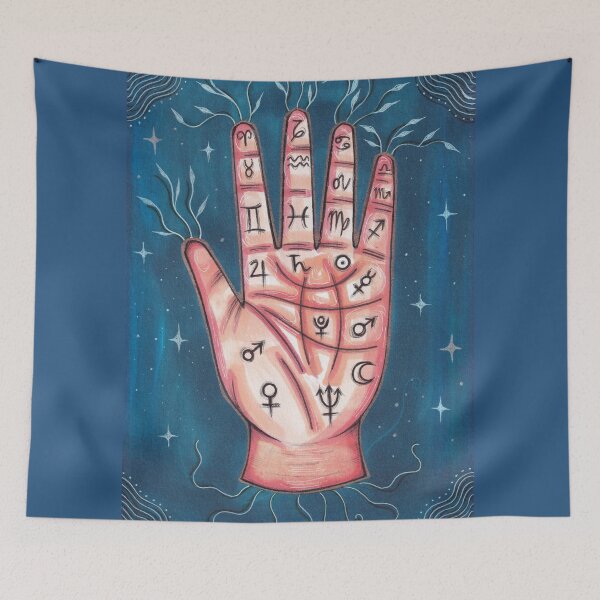 Item preview, "The Cosmic Palmistry" designed and sold by phoebedeanart.