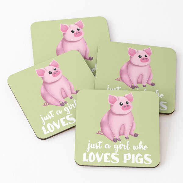 Item preview, Just A Girl Who Loves Pigs designed and sold by Kraina.