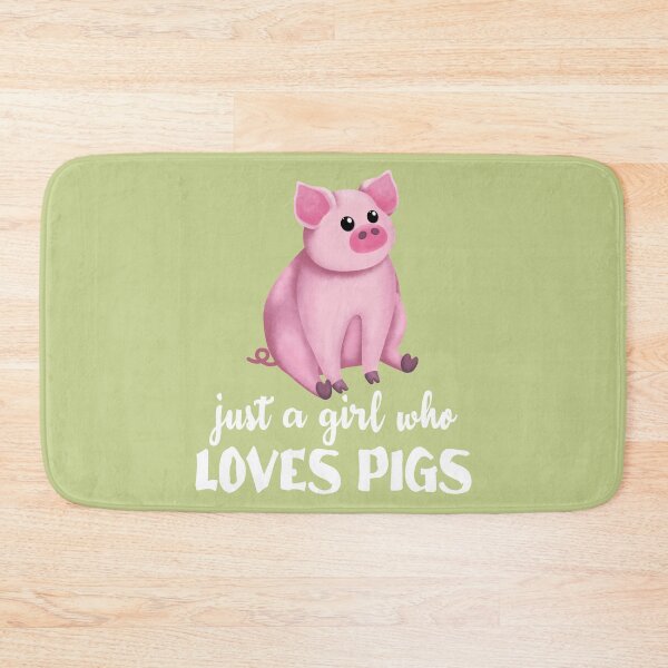 Item preview, Just A Girl Who Loves Pigs designed and sold by Kraina.